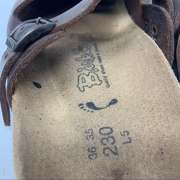 Birkenstock Birki's Mary Jane Brown Leather - Picture 5 of 6